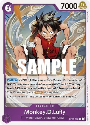Monkey.D.Luffy (OP03-070) - Rare