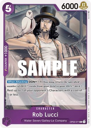 Rob Lucci (071) (OP03-071) - Rare