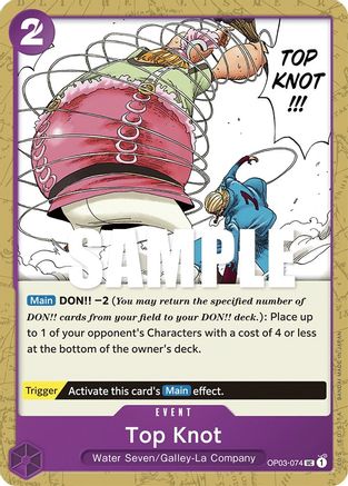 Top Knot (OP03-074) - Uncommon