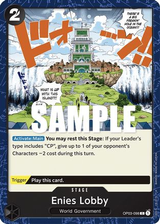 Enies Lobby (OP03-098) - Common