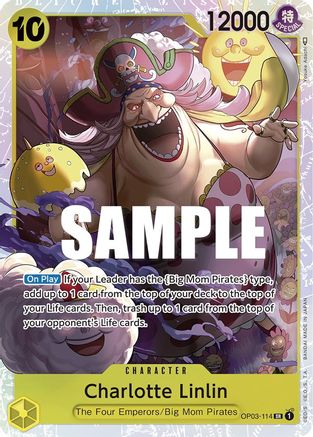 Charlotte Linlin (114) (OP03-114) - Super Rare