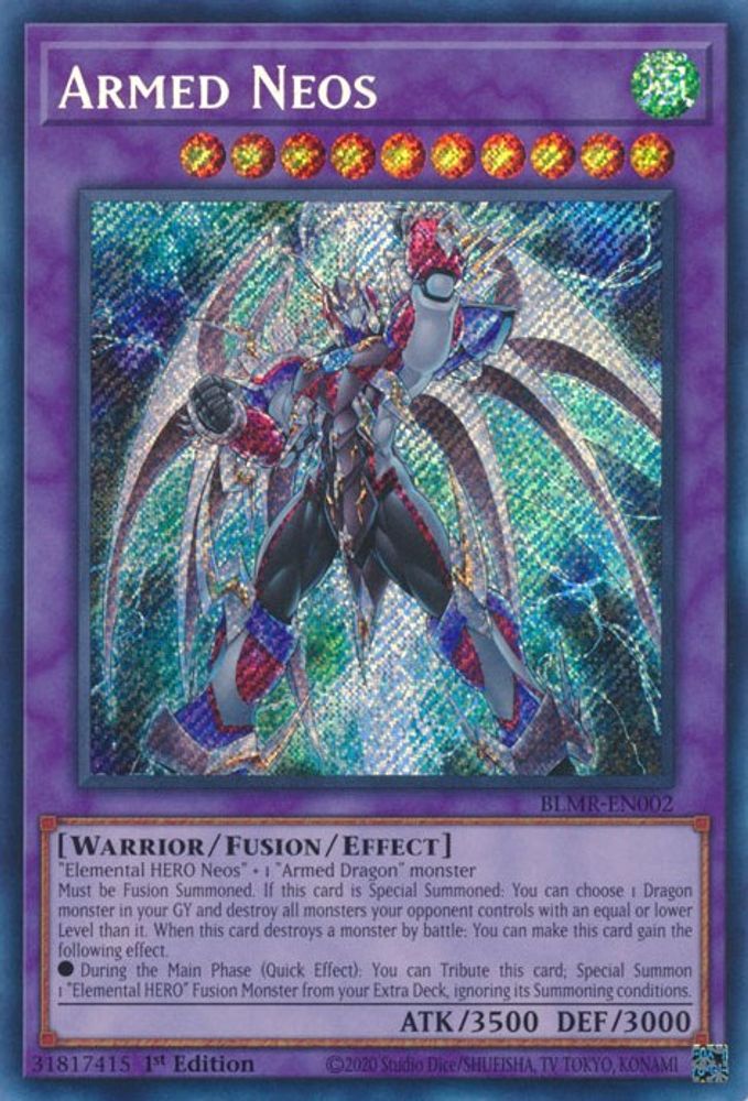 Armed Neos (BLMR-EN002) - Secret Rare