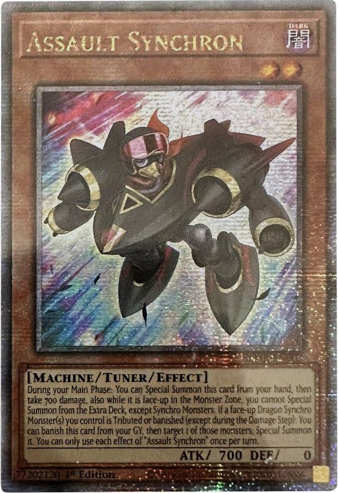 Assault Synchron [BLMR-EN003] Quart de siècle Secret Rare 