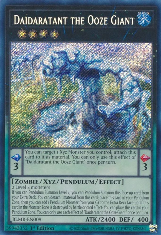 Daidaratant the Ooze Giant (BLMR-EN009) - Secret Rare