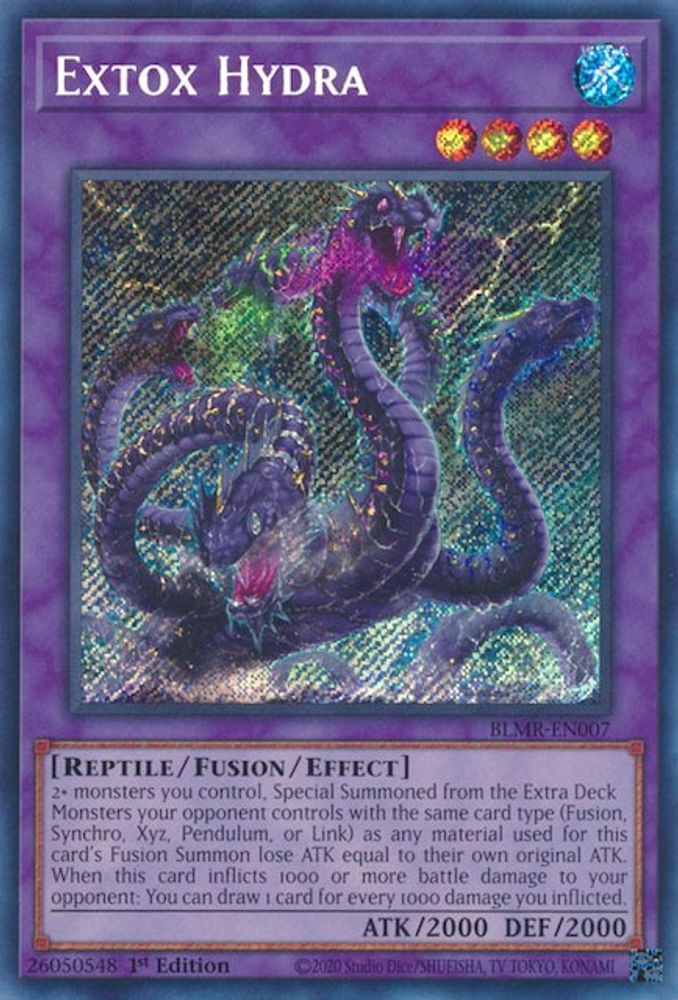 Extox Hydra (BLMR-EN007) - Secret Rare