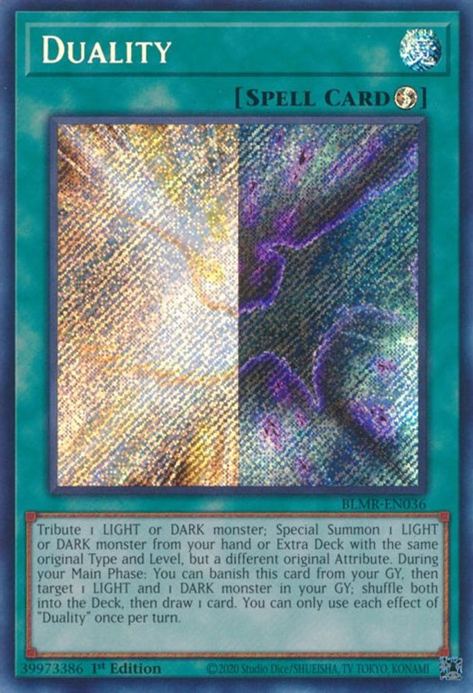 Dualité [BLMR-EN036] Secret Rare 