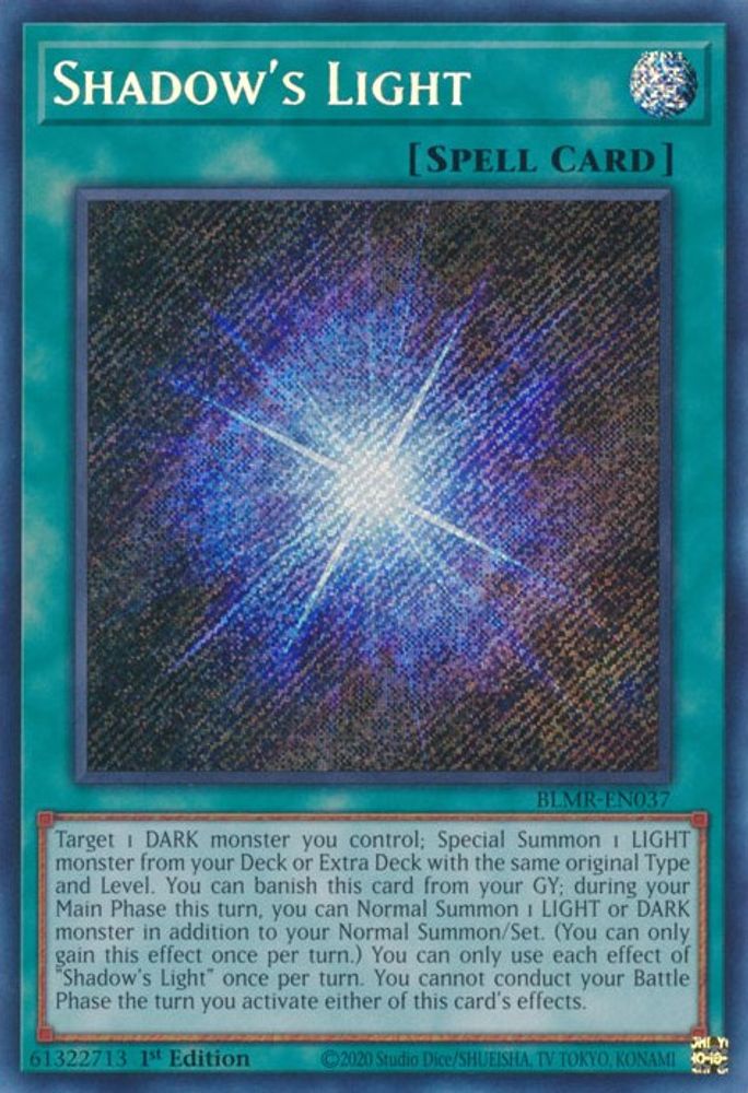 Shadow's Light (BLMR-EN037) - Secret Rare