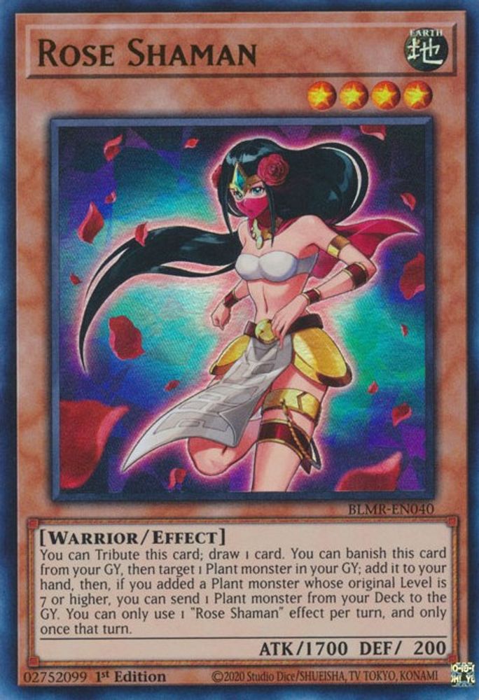 Rose Shaman (BLMR-EN040) - Ultra Rare