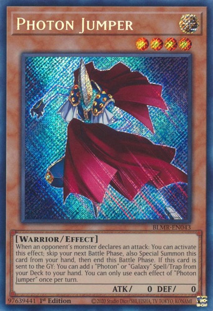 Photon Jumper (BLMR-EN043) - Secret Rare