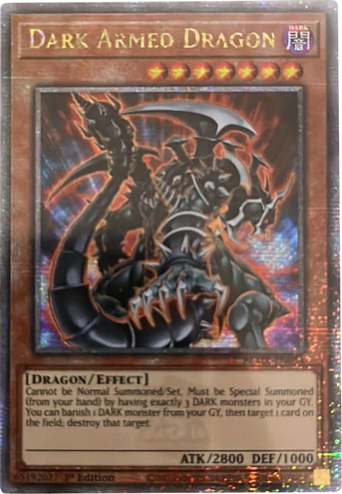 Dark Armed Dragon (Quarter Century Secret Rare) (BLMR-EN054) - Quarter Century Secret Rare