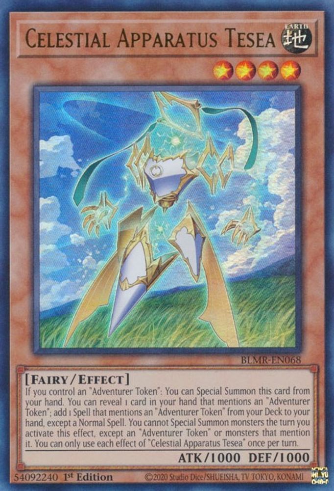 Celestial Apparatus Tesea (BLMR-EN068) - Ultra Rare