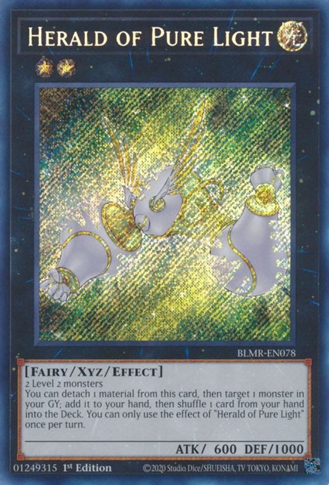 Herald of Pure Light (BLMR-EN078) - Secret Rare