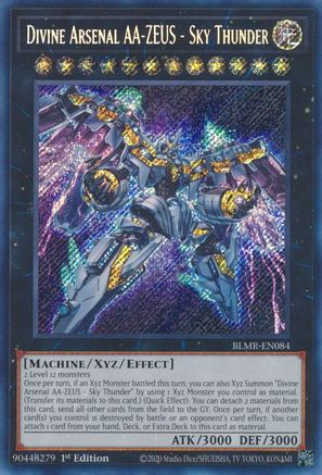 Divine Arsenal AA-ZEUS - Sky Thunder (BLMR-EN084) - Battles of Legend: Monstrous Revenge 1st Edition