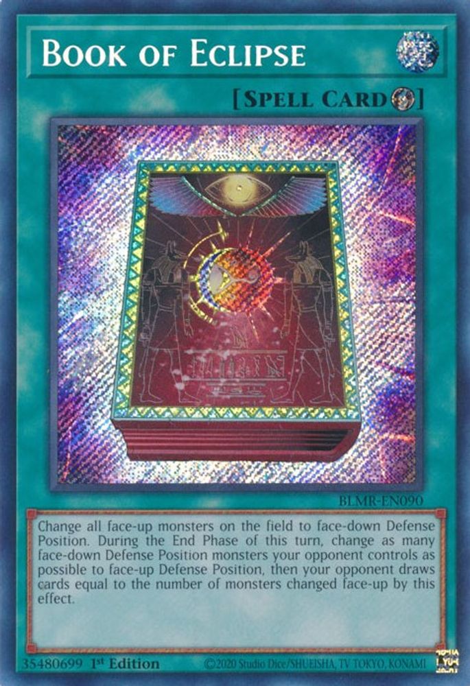 Book of Eclipse (BLMR-EN090) - Secret Rare
