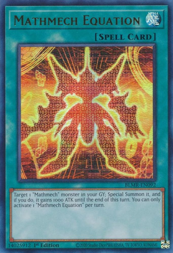 Équation Mathmech [BLMR-EN092] Ultra Rare 