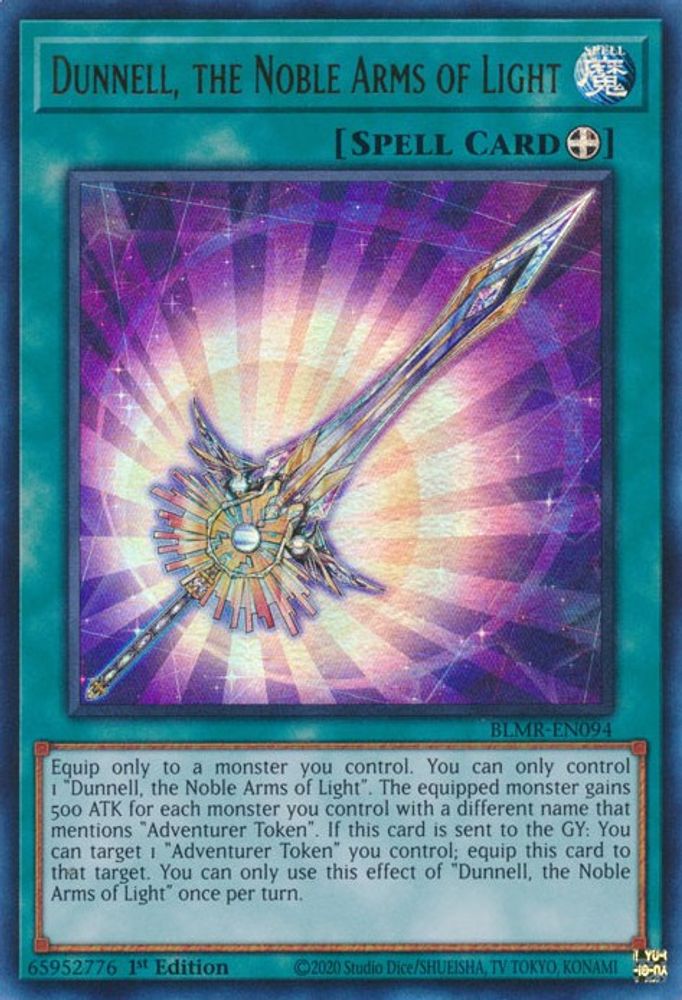 Dunnell, the Noble Arms of Light (BLMR-EN094) - Ultra Rare