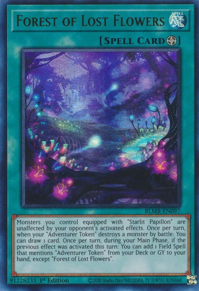 Forest of Lost Flowers (BLMR-EN097) - Ultra Rare