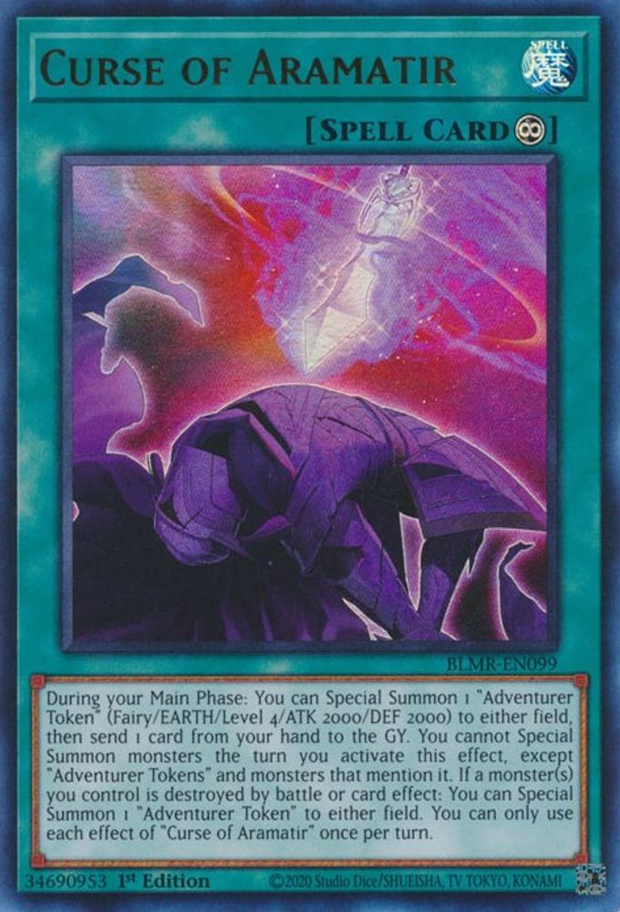 Curse of Aramatir (BLMR-EN099) - Ultra Rare