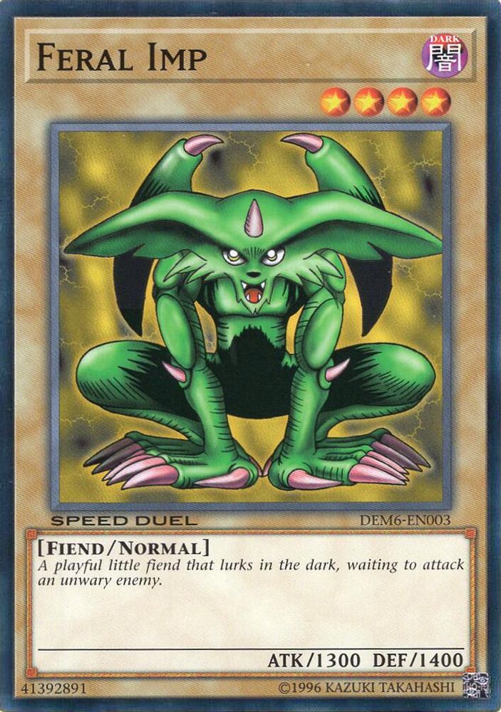 Feral Imp (DEM6-EN003) - Common