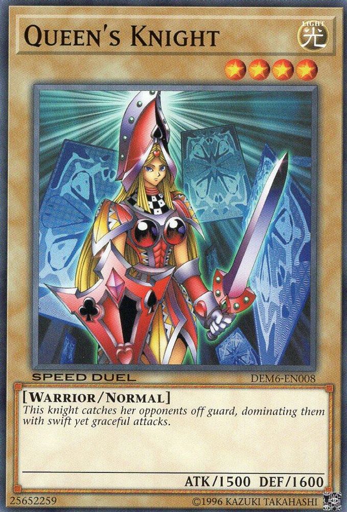 Queen's Knight (DEM6-EN008) - Common