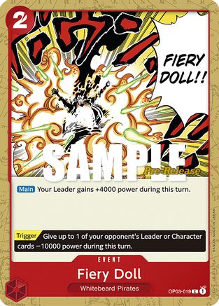 Fiery Doll (OP03-019) - Common