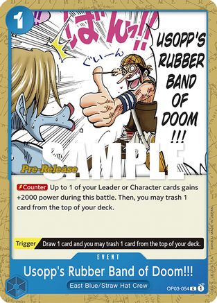 Usopp's Rubber Band of Doom!!! (OP03-054) - Common