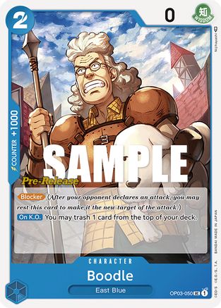Boodle (OP03-050) - Uncommon