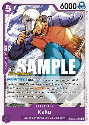 Kaku (OP03-059) - Uncommon