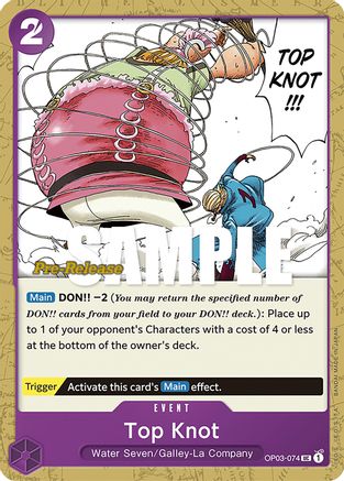 Top Knot (OP03-074) - Uncommon