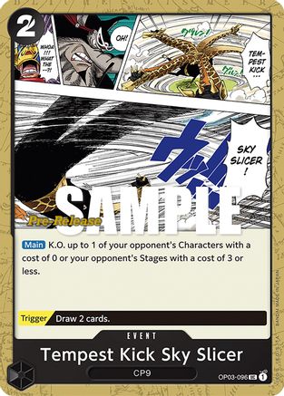 Tempest Kick Sky Slicer (OP03-096) - Uncommon