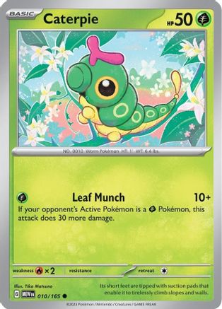 Caterpie 010/165  - Common