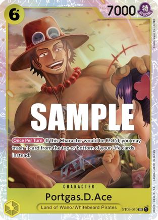 Portgas.D.Ace (ST09-010) - Super Rare
