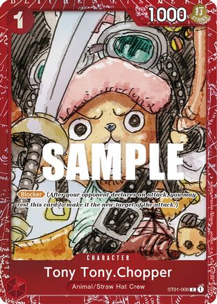 Tony Tony.Chopper (Premium Card Collection -ONE PIECE FILM RED Edition-) (ST01-006) - Common