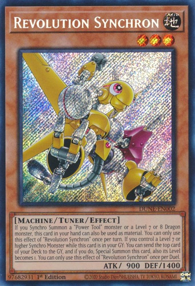 Révolution Synchrone [DUNE-EN002] Secret Rare 