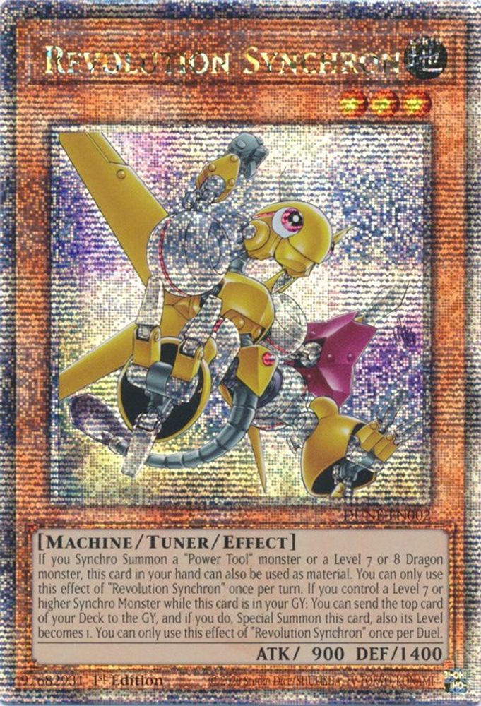 Revolution Synchron (Quarter Century Secret Rare) (DUNE-EN002) - Quarter Century Secret Rare