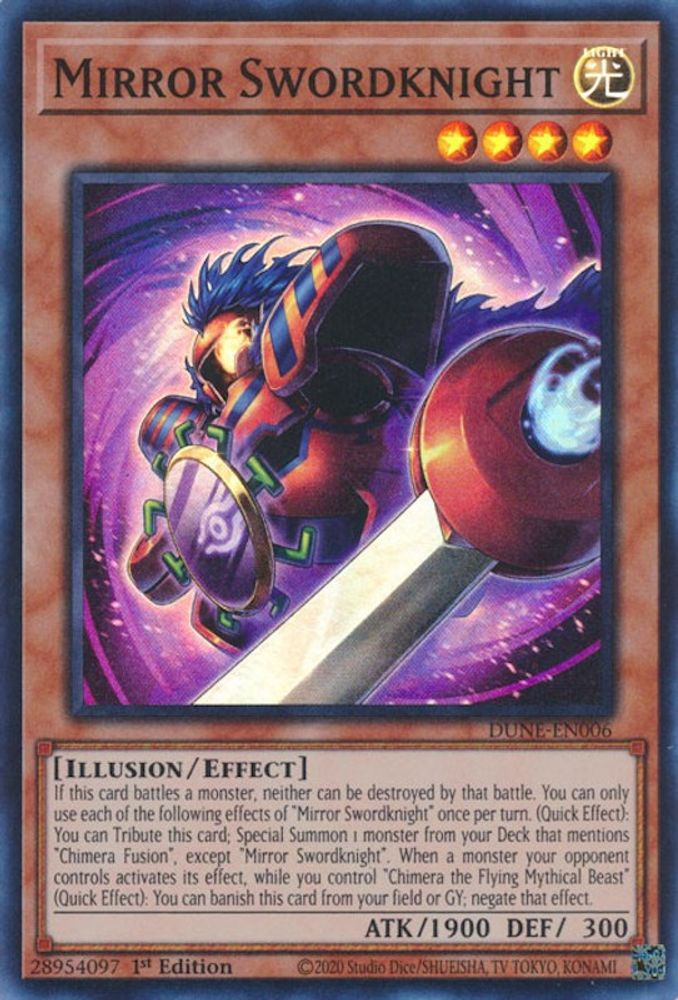 Miroir Swordknight [DUNE-EN006] Super Rare 