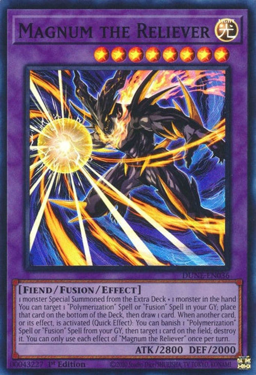 Magnum the Reliever (DUNE-EN036) - Super Rare