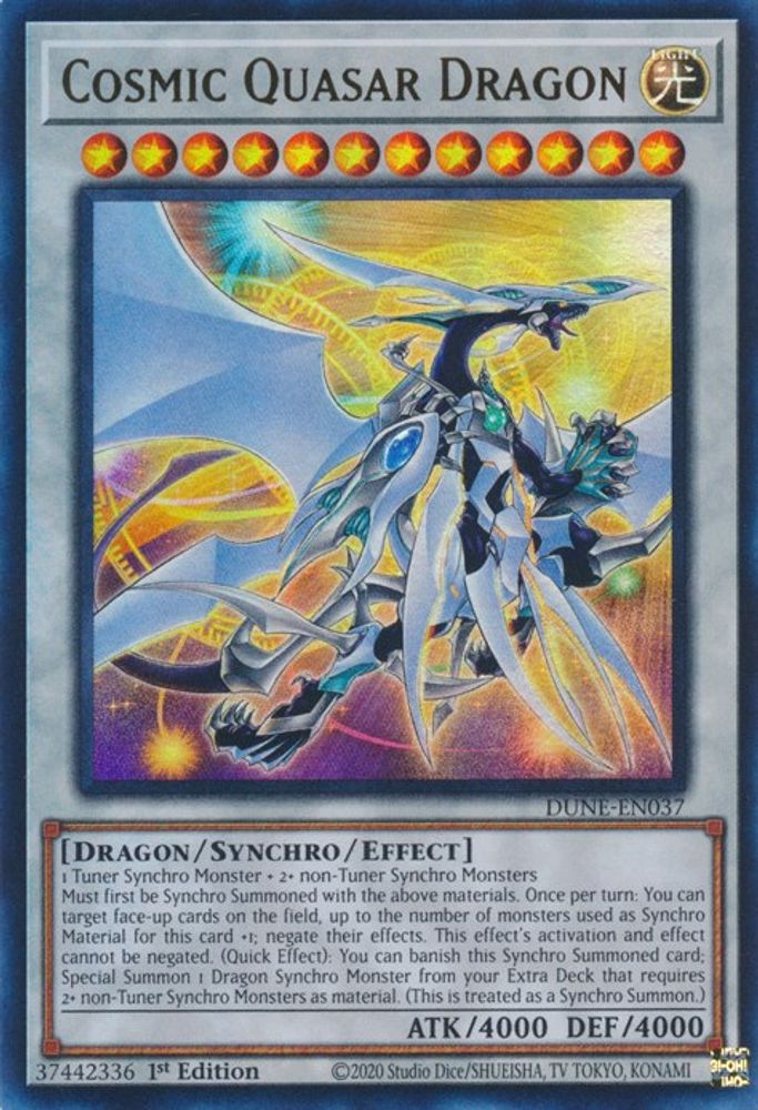 Cosmic Quasar Dragon (DUNE-EN037) - Ultra Rare