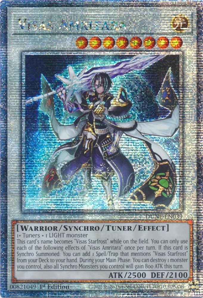 Visas Amritara (Quarter Century Secret Rare) (DUNE-EN039) - Quarter Century Secret Rare