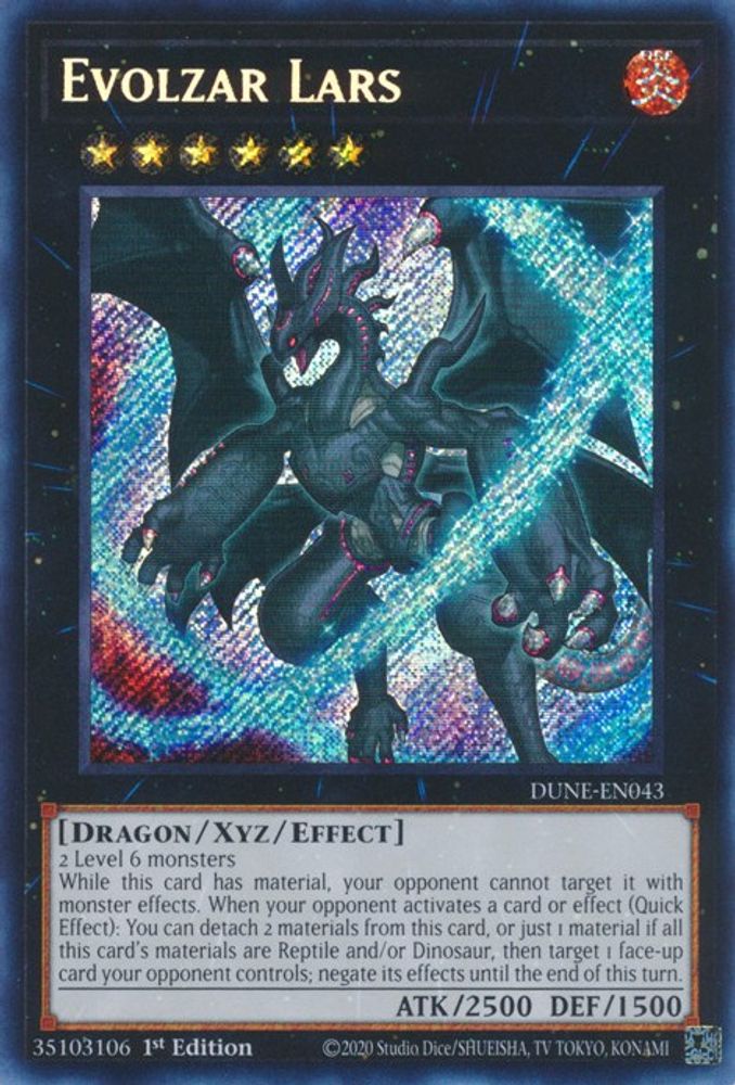 Evolzar Lars (DUNE-EN043) - Secret Rare