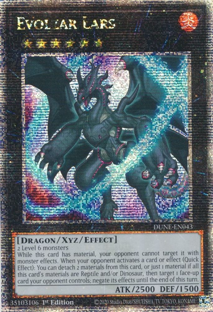 Evolzar Lars (Quarter Century Secret Rare) (DUNE-EN043) - Quarter Century Secret Rare