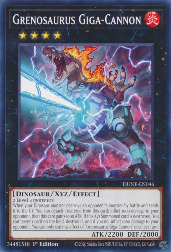 Grenosaurus Giga-Cannon (DUNE-EN046) - Common
