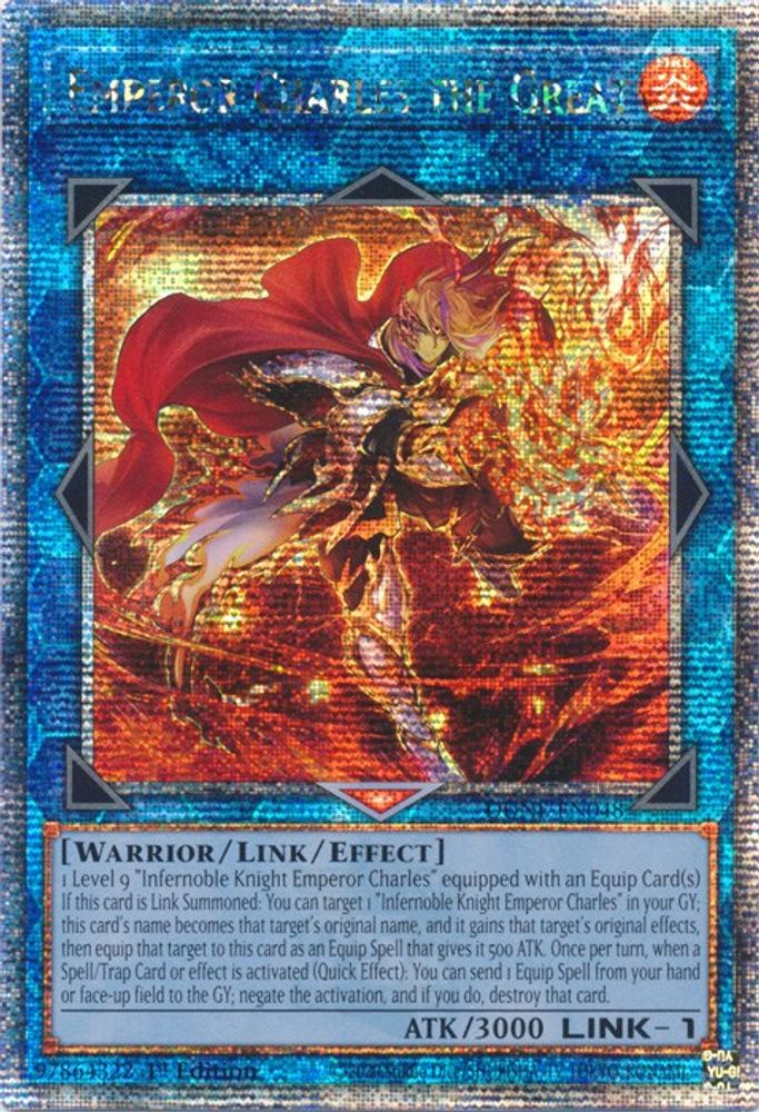 Empereur Charles le Grand [DUNE-EN048] Quart de siècle Secret Rare 