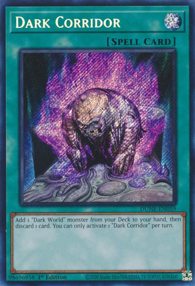 Dark Corridor (DUNE-EN059) - Secret Rare