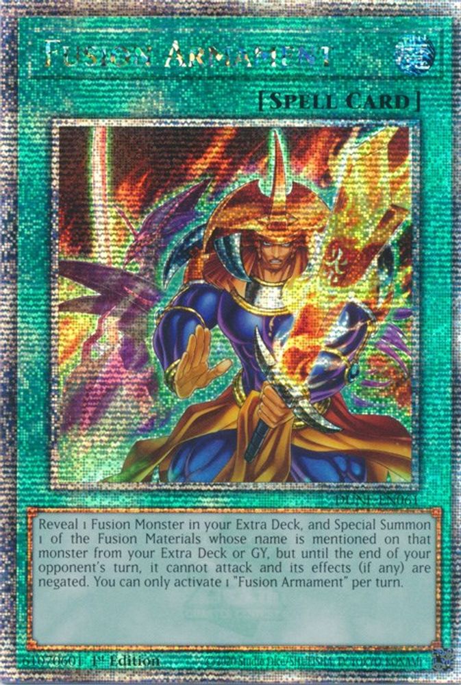 Fusion Armament (Quarter Century Secret Rare) (DUNE-EN061) - Quarter Century Secret Rare