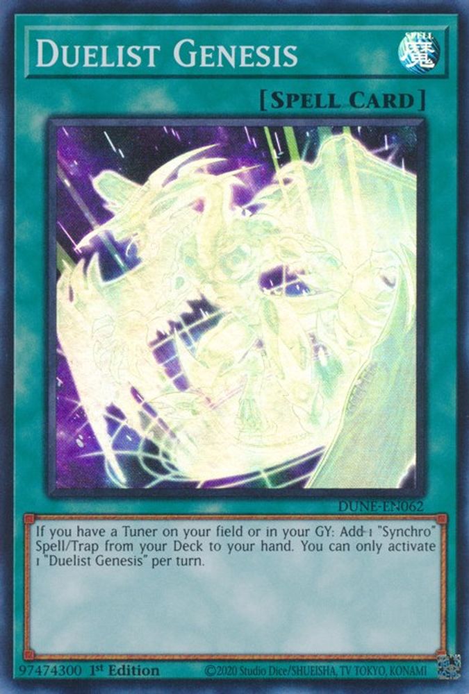 Duelist Genesis (DUNE-EN062) - Super Rare