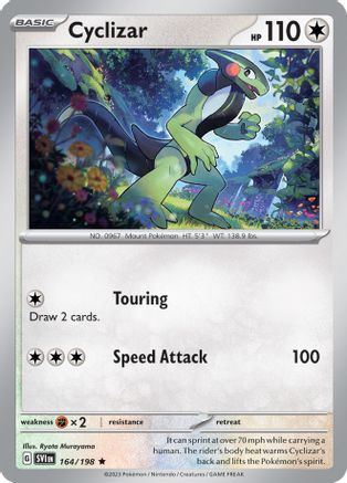Cyclizar (164/198) (Exclusivité Deck à Thème) [Écarlate et Violet : Ensemble de Base] 