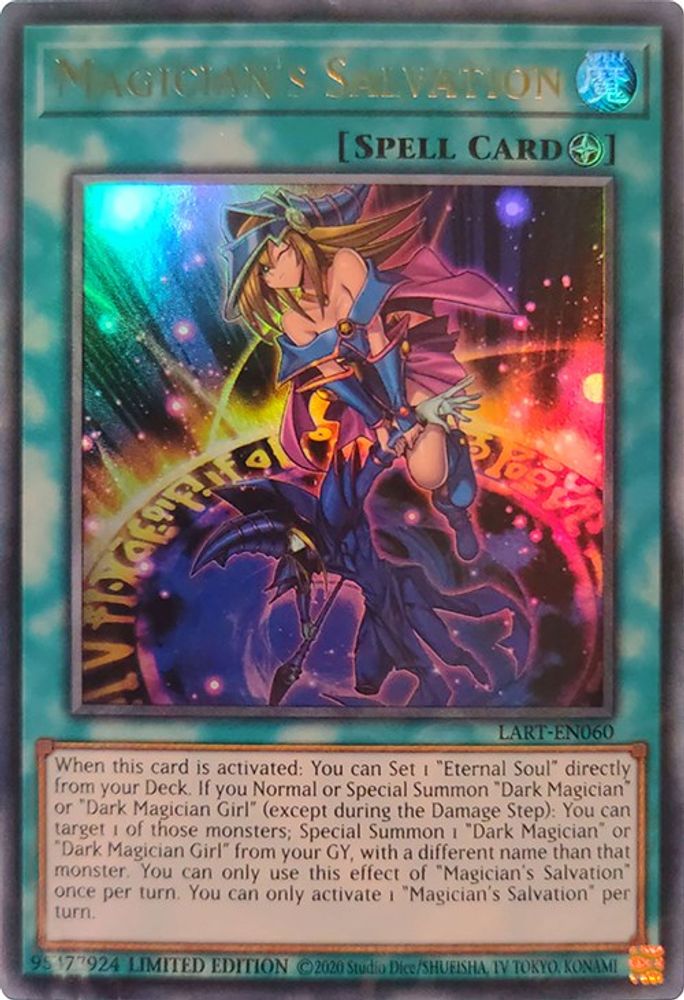 Magician's Salvation (LART-EN060) - Ultra Rare