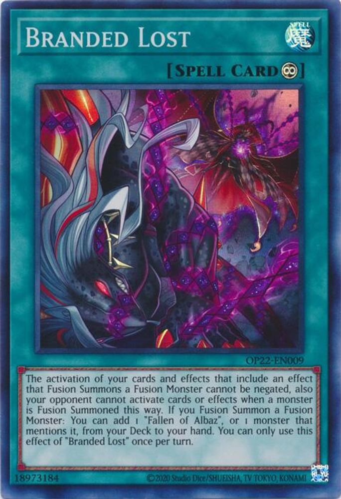 Branded Lost (OP22-EN009) - Super Rare