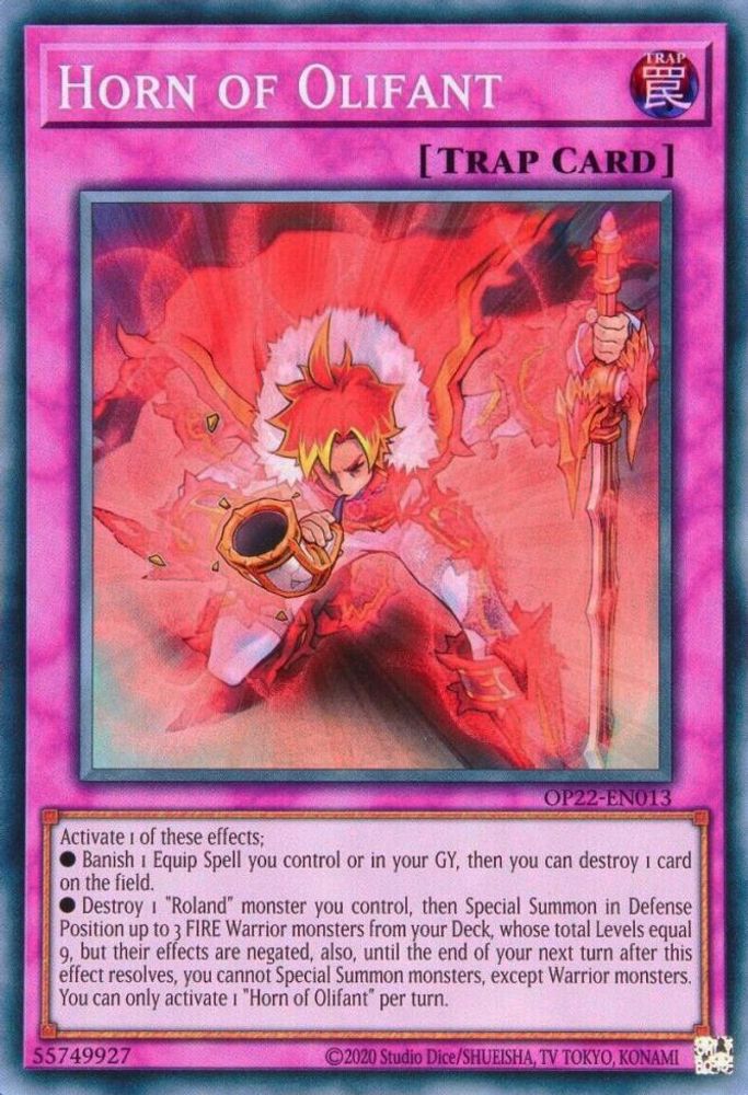 Horn of Olifant (OP22-EN013) - Super Rare